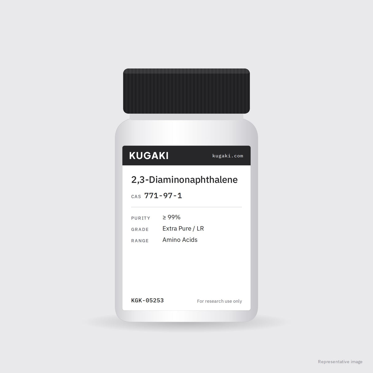 2,3-Diaminonaphthalene (CAS 771-97-1) – KUGAKI representative pack image