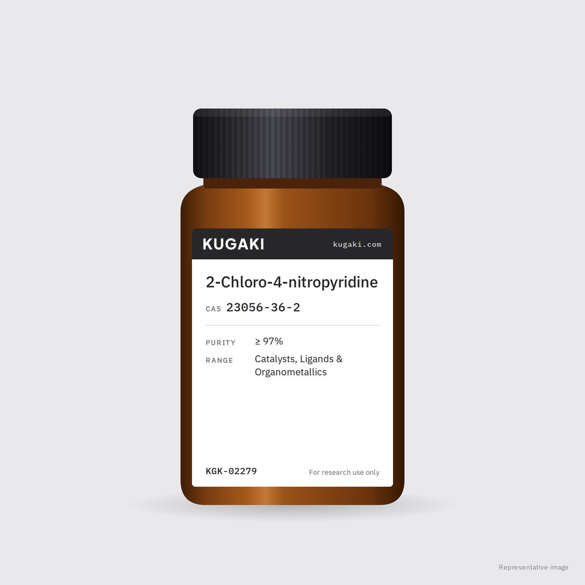2-Chloro-4-nitropyridine (CAS 23056-36-2) – KUGAKI representative pack image