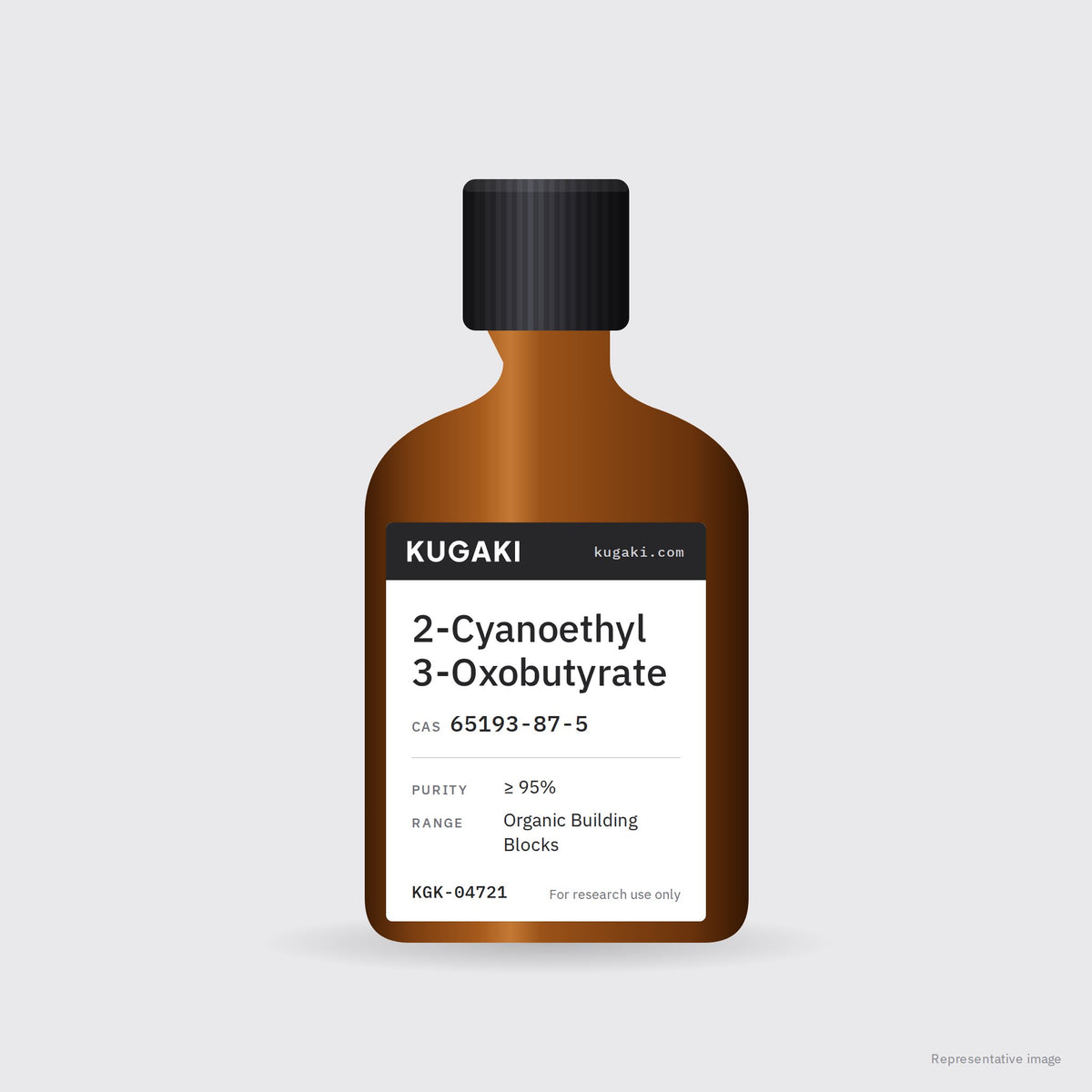 2-Cyanoethyl 3-Oxobutyrate (CAS 65193-87-5) – KUGAKI representative pack image