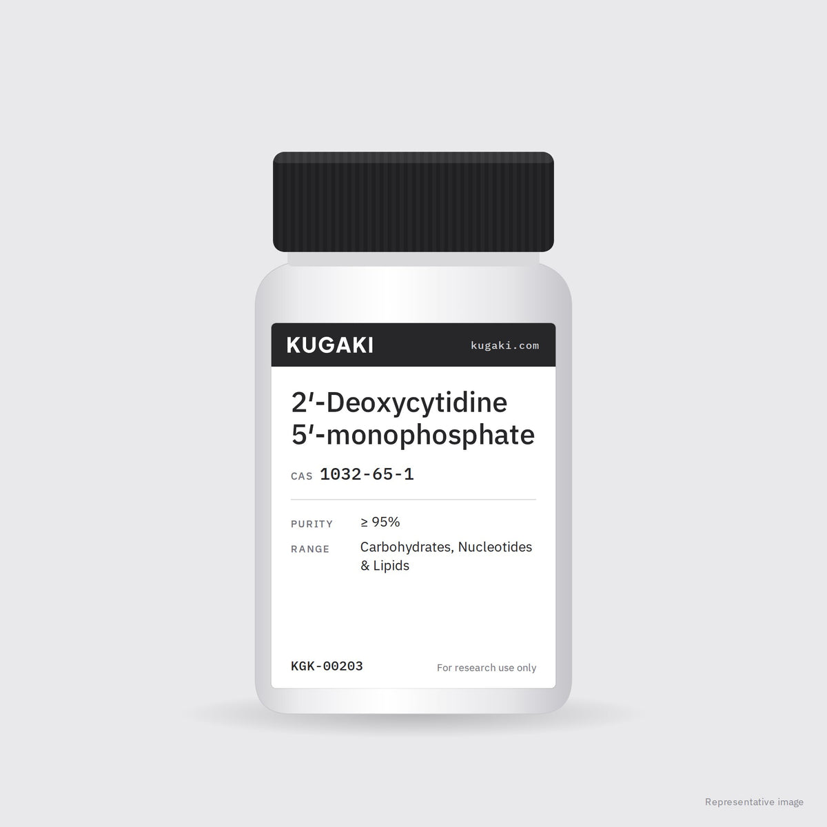 2′-Deoxycytidine 5′-monophosphate (CAS 1032-65-1) – KUGAKI representative pack image