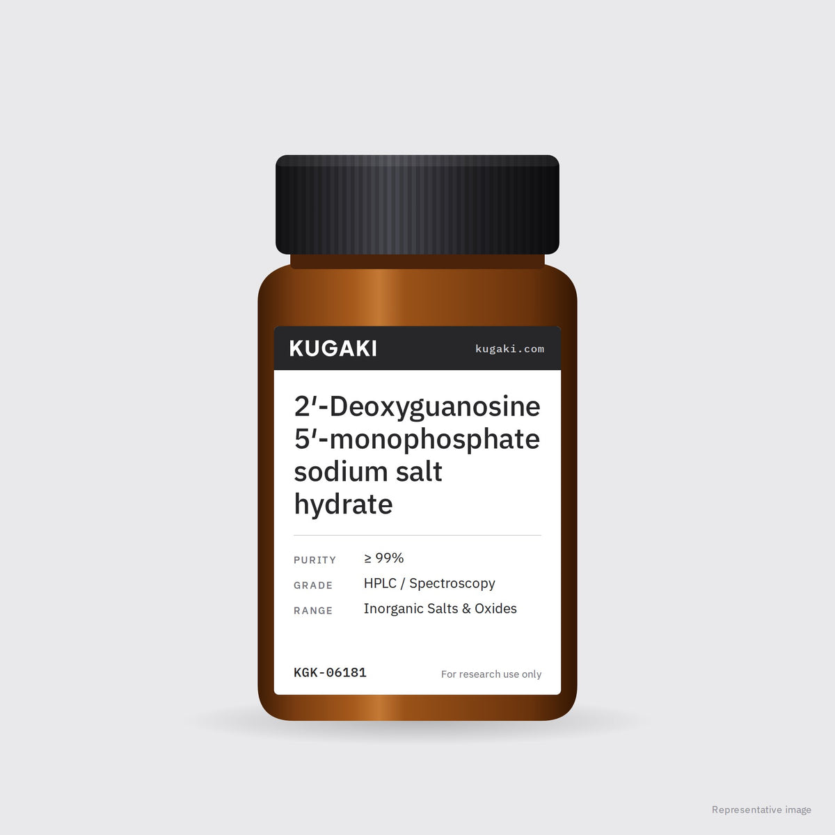2′-Deoxyguanosine 5′-monophosphate sodium salt hydrate – KUGAKI representative pack image