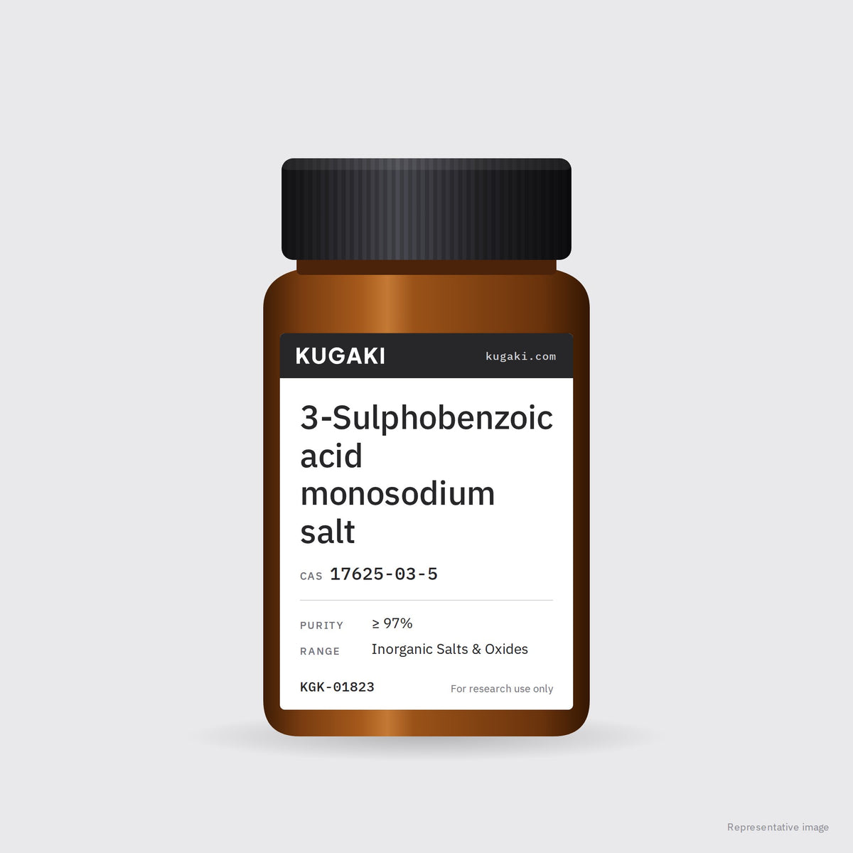 3-Sulphobenzoic acid monosodium salt (CAS 17625-03-5) – KUGAKI representative pack image