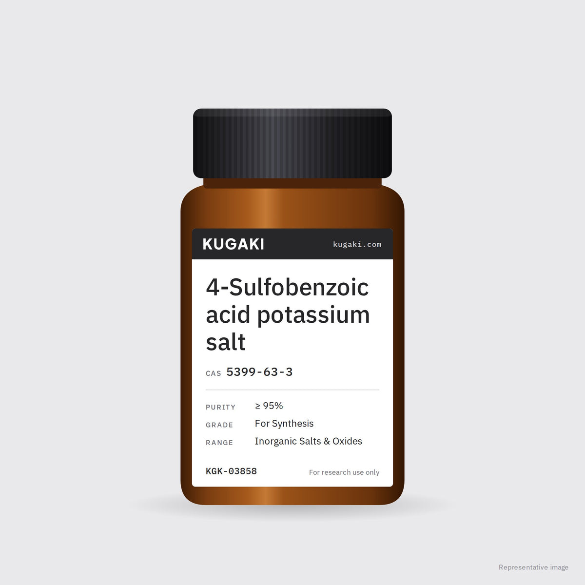 4-Sulfobenzoic acid potassium salt (CAS 5399-63-3) – KUGAKI representative pack image
