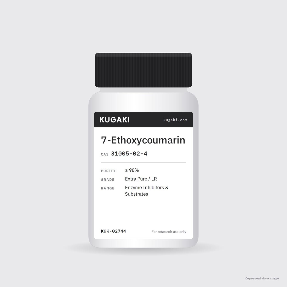 7-Ethoxycoumarin (CAS 31005-02-4) – KUGAKI representative pack image