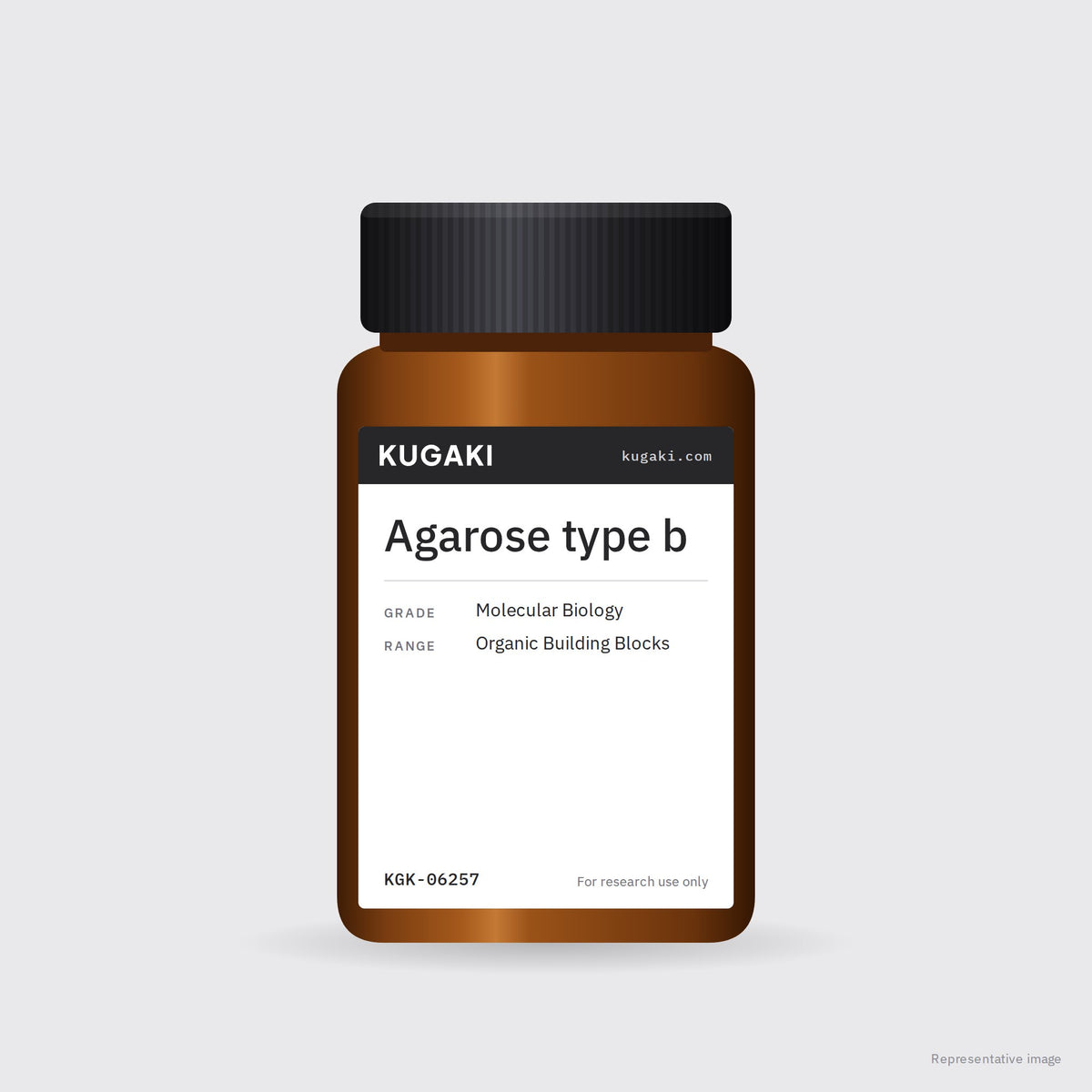 Agarose type b – KUGAKI representative pack image