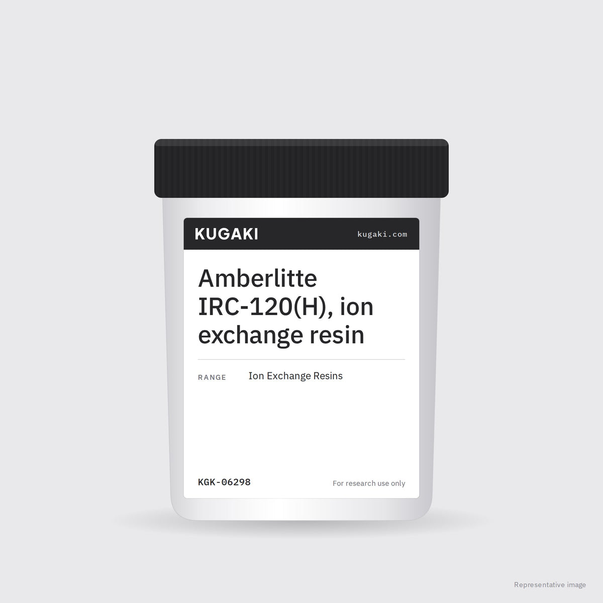 Amberlitte IRC-120(H), ion exchange resin – KUGAKI representative pack image
