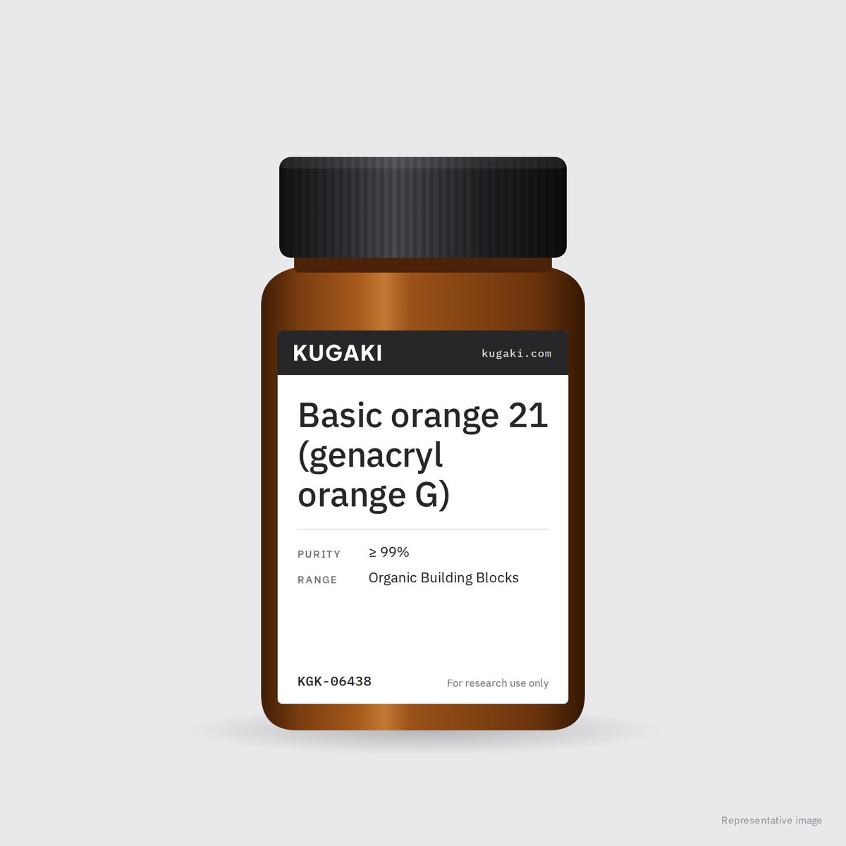 Basic orange 21 (genacryl orange G) – KUGAKI representative pack image