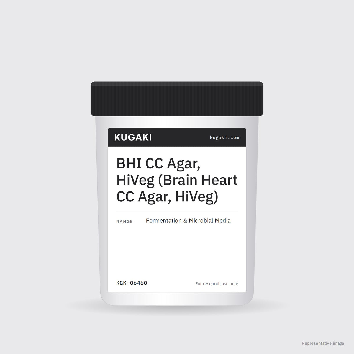 BHI CC Agar, HiVeg (Brain Heart CC Agar, HiVeg) – KUGAKI representative pack image