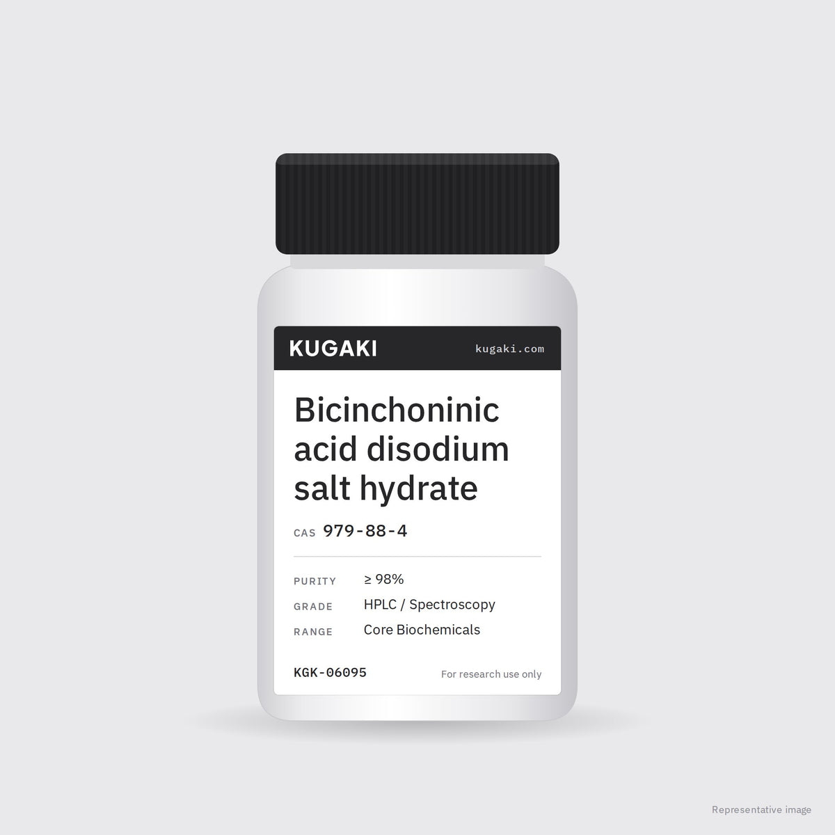 Bicinchoninic acid disodium salt hydrate (CAS 979-88-4) – KUGAKI representative pack image