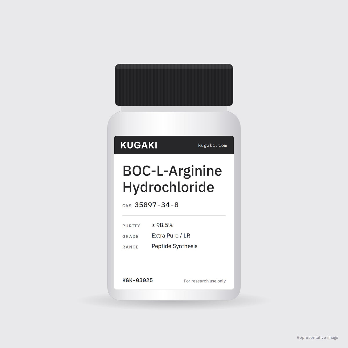 BOC-L-Arginine Hydrochloride (CAS 35897-34-8) – KUGAKI representative pack image