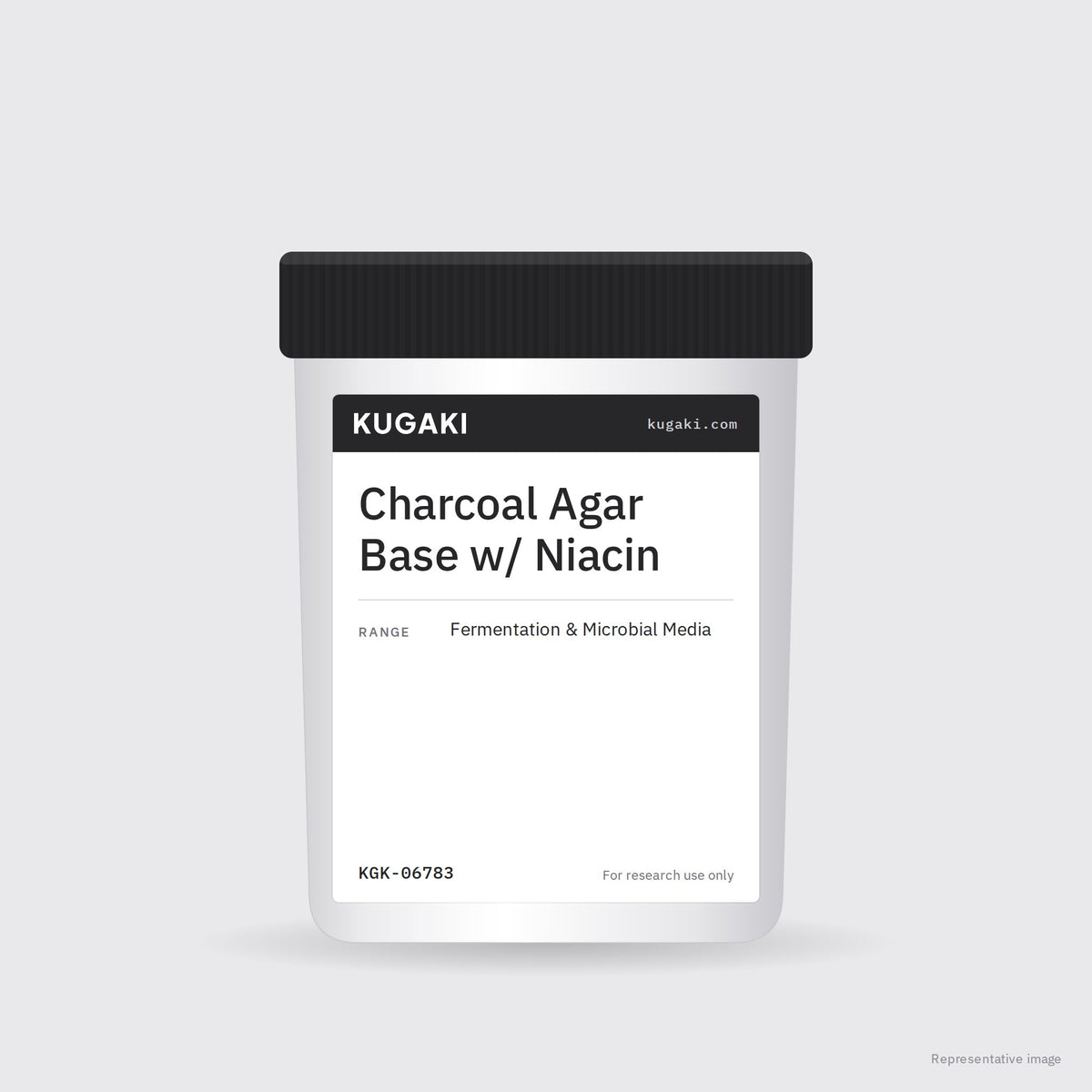 Charcoal Agar Base w/ Niacin – KUGAKI representative pack image