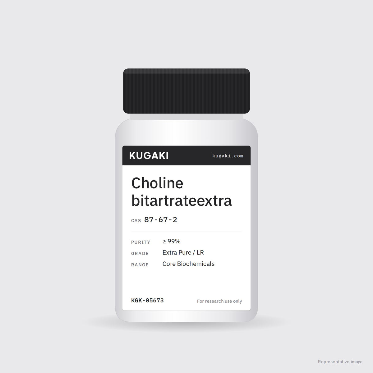 Choline bitartrateextra (CAS 87-67-2) – KUGAKI representative pack image