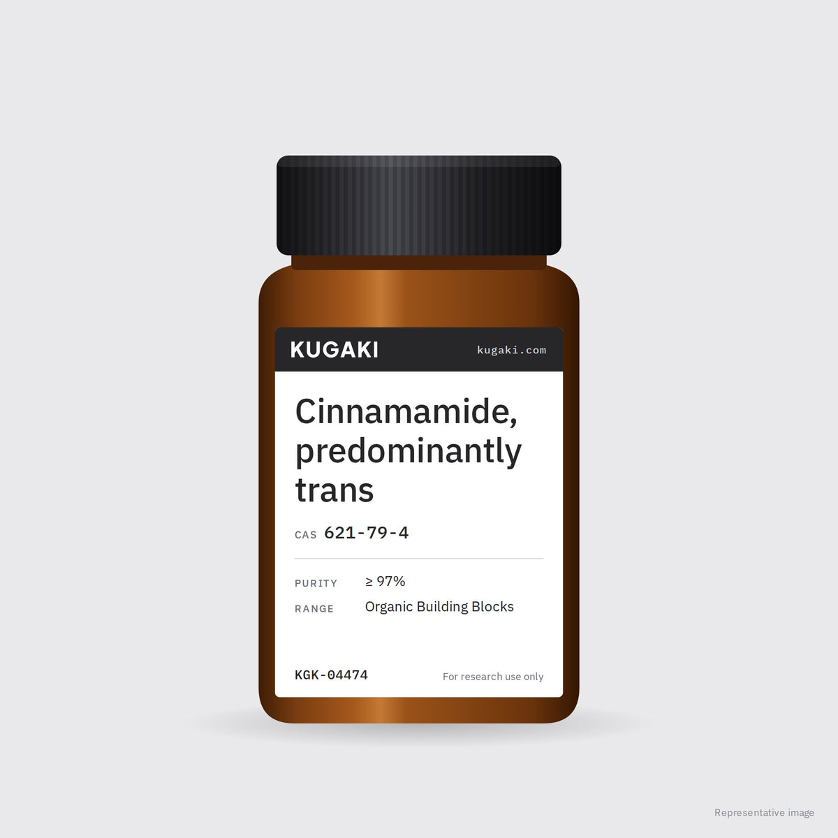 Cinnamamide, predominantly trans (CAS 621-79-4) – KUGAKI representative pack image