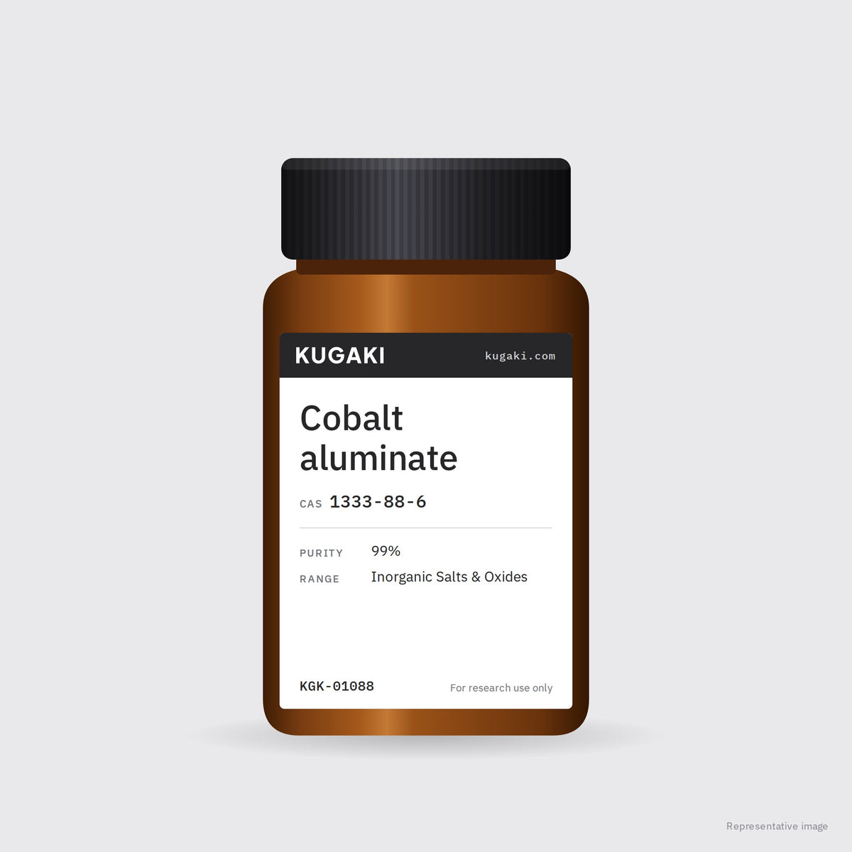 Cobalt aluminate (CAS 1333-88-6) – KUGAKI representative pack image