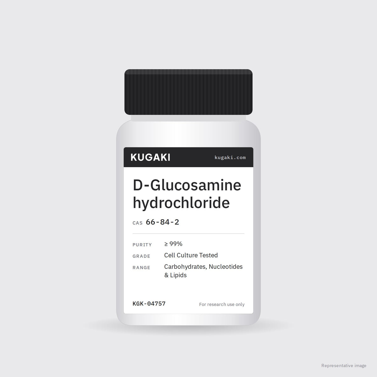 D-Glucosamine hydrochloride (CAS 66-84-2) – KUGAKI representative pack image