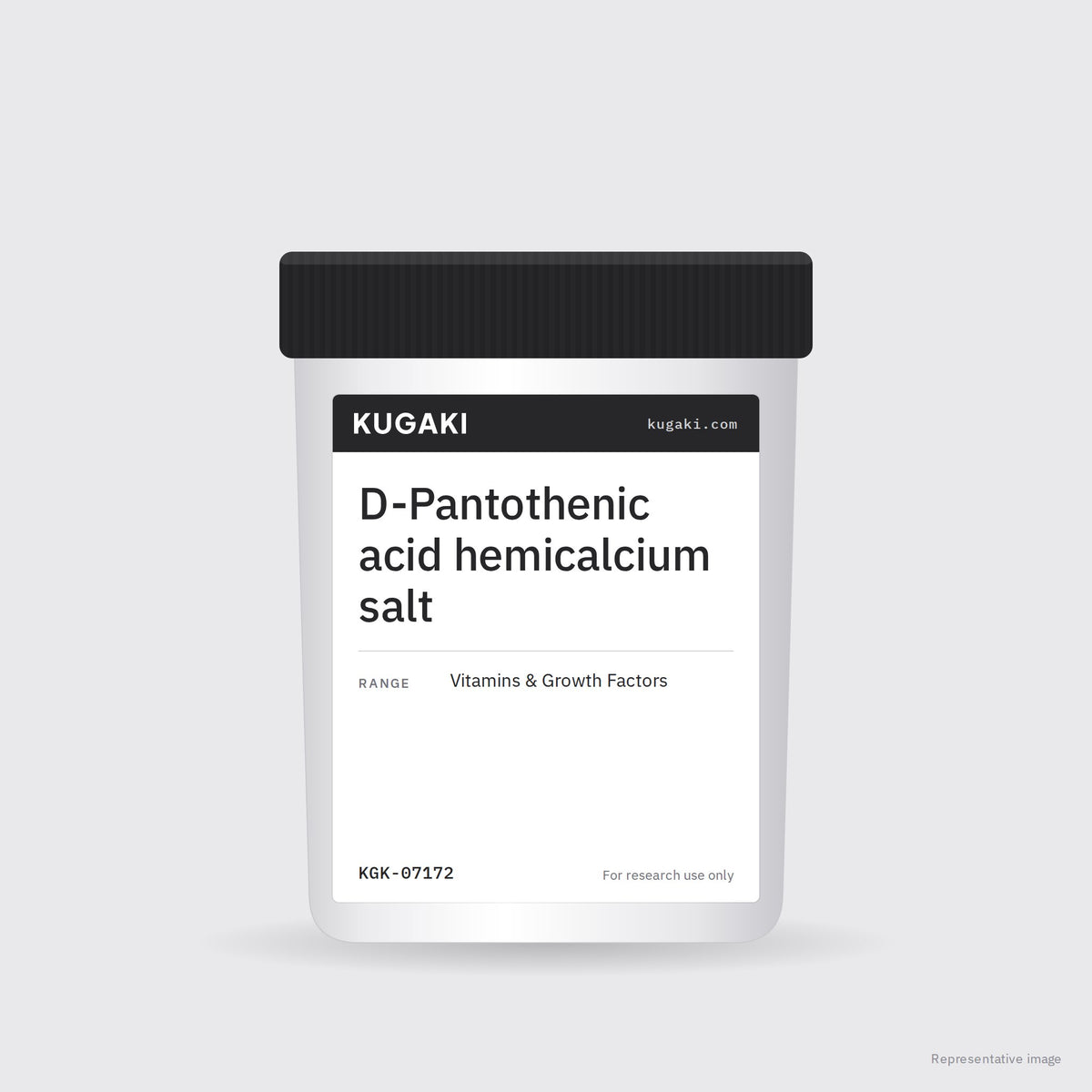 D-Pantothenic acid hemicalcium salt – KUGAKI representative pack image