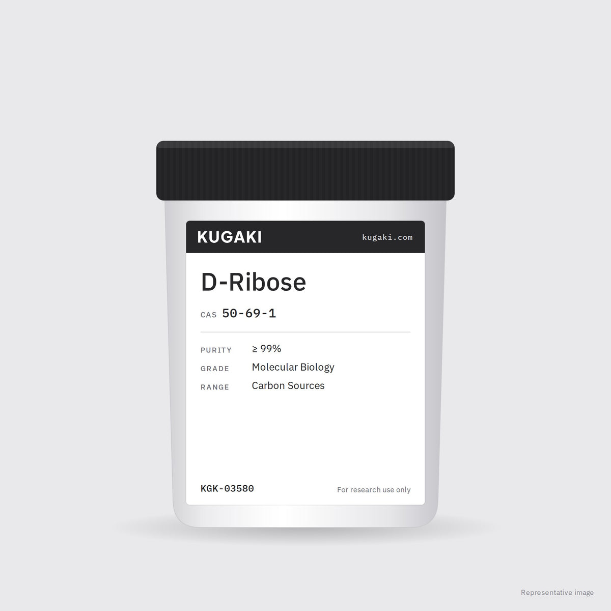 D-Ribose (CAS 50-69-1) – KUGAKI representative pack image