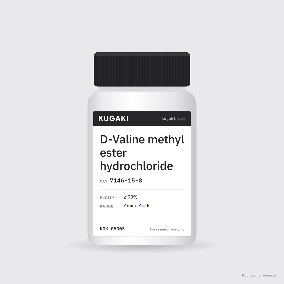 D-Valine methyl ester hydrochloride (CAS 7146-15-8) – KUGAKI representative pack image