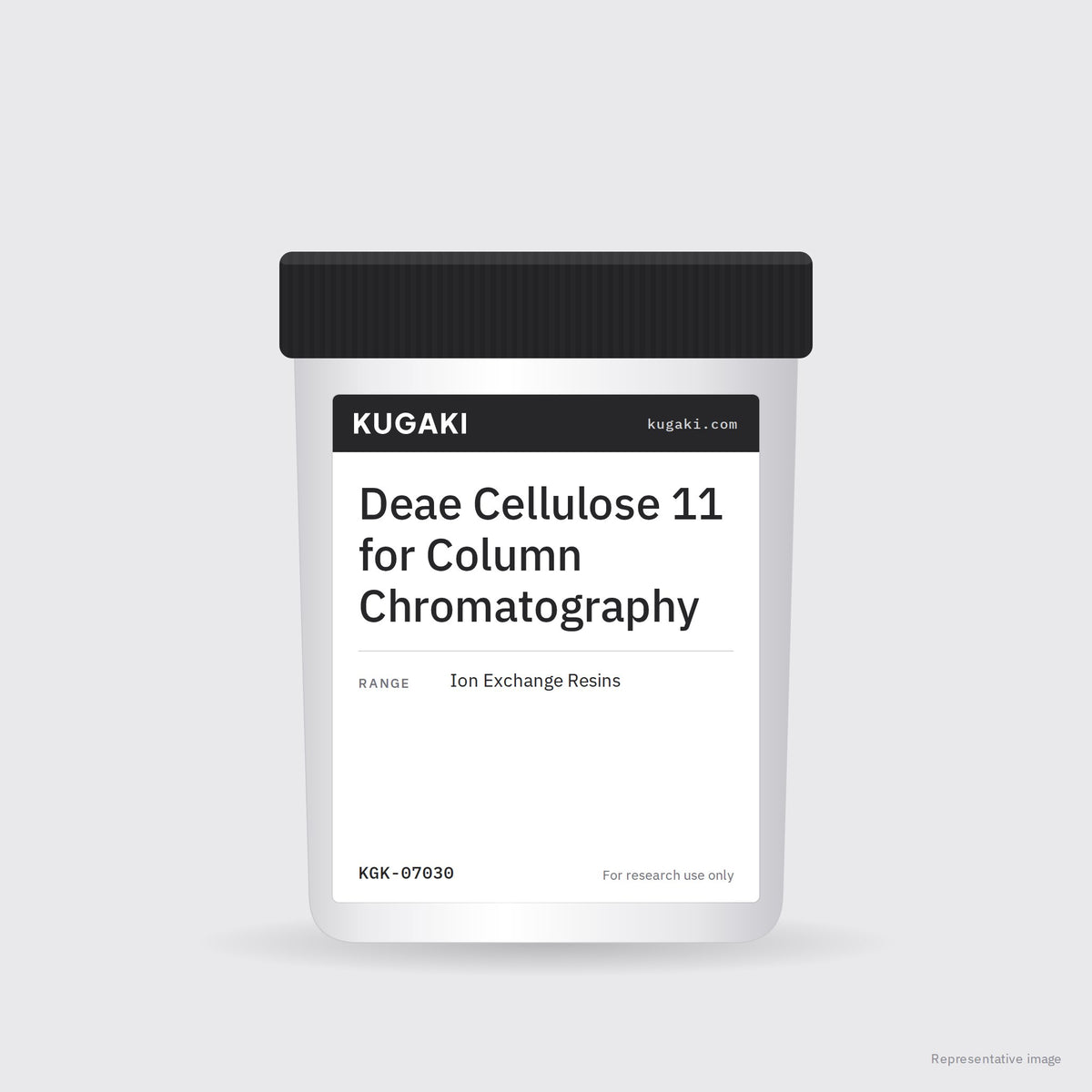 Deae Cellulose 11 for Column Chromatography – KUGAKI representative pack image