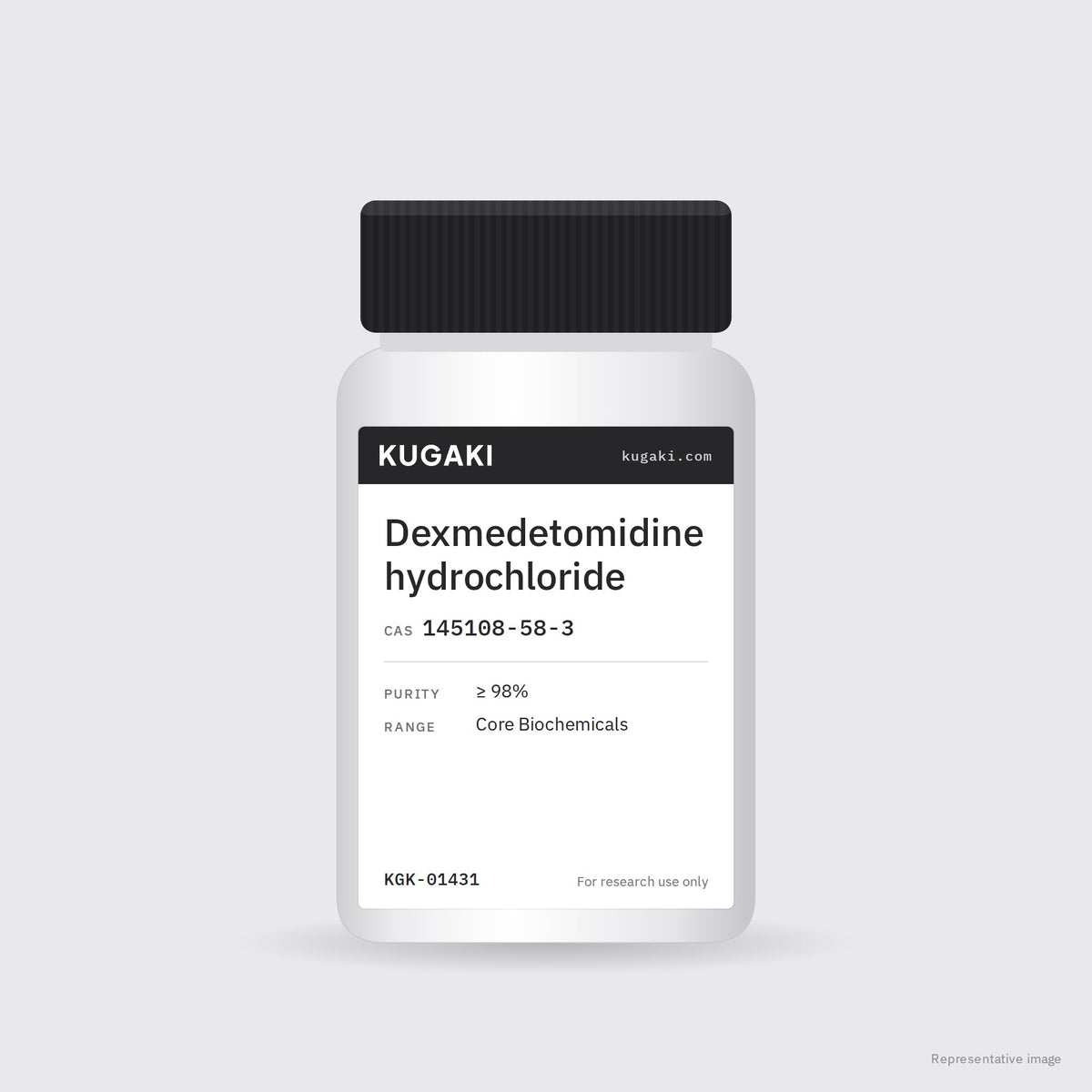 Dexmedetomidine hydrochloride (CAS 145108-58-3) – KUGAKI representative pack image