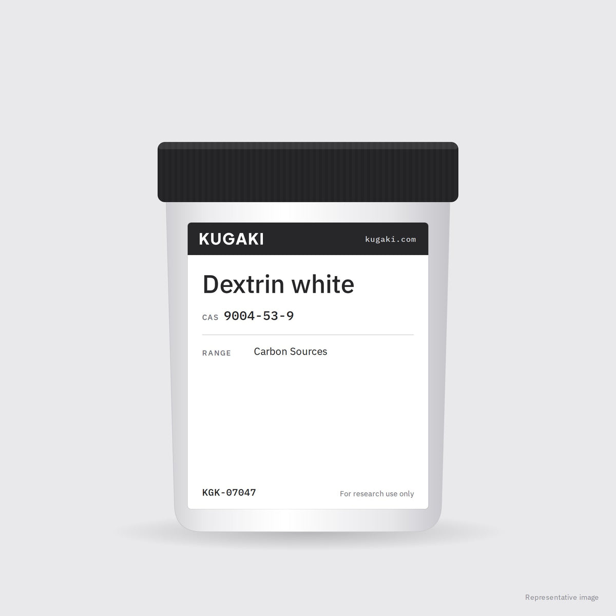 Dextrin white (CAS 9004-53-9) – KUGAKI representative pack image