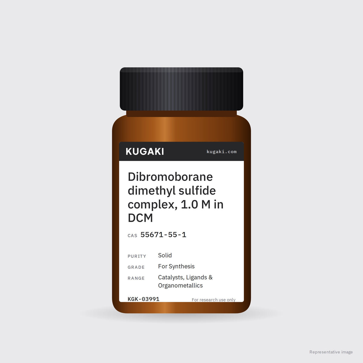 Dibromoborane dimethyl sulfide complex, 1.0 M in DCM (CAS 55671-55-1) – KUGAKI representative pack image