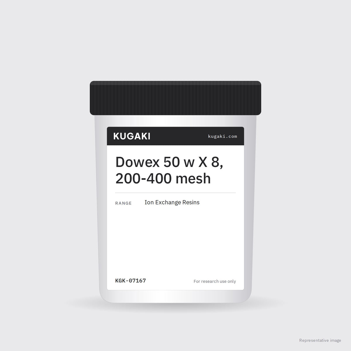 Dowex 50 w X 8, 200-400 mesh – KUGAKI representative pack image