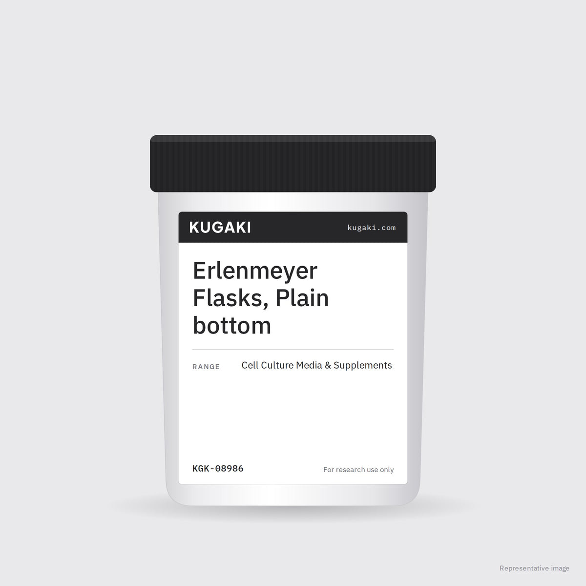 Erlenmeyer Flasks, Plain bottom – KUGAKI representative pack image
