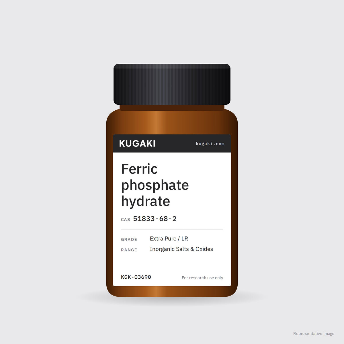 Ferric phosphate hydrate (CAS 51833-68-2) – KUGAKI representative pack image