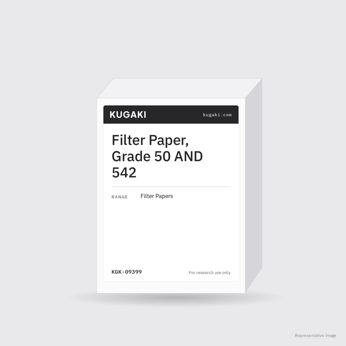 Filter Paper, Grade 50 AND 542 – KUGAKI representative pack image