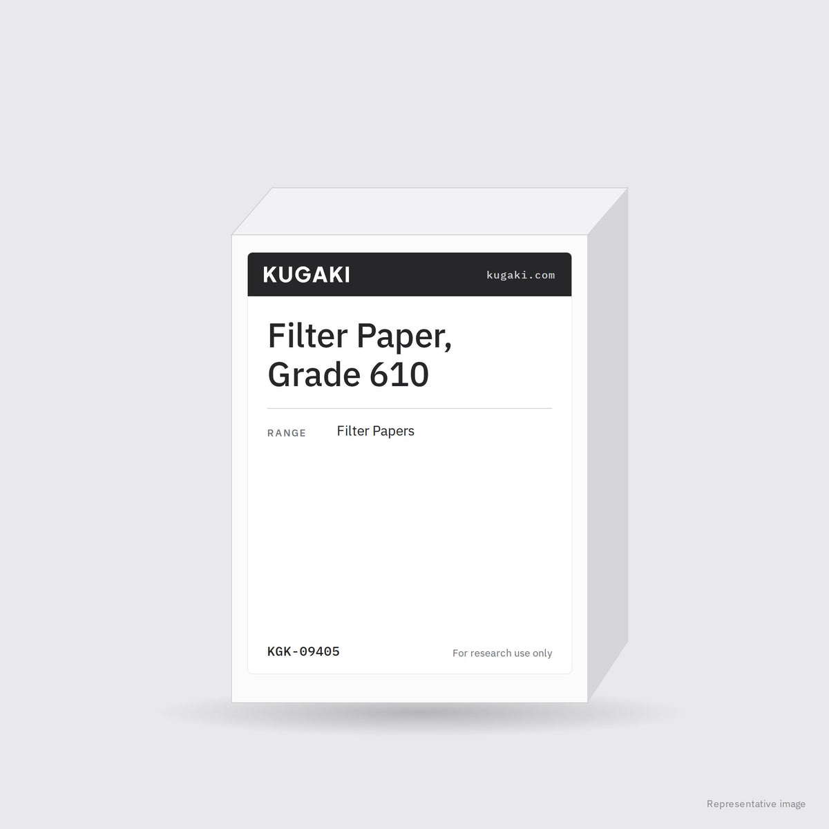 Filter Paper, Grade 610 – KUGAKI representative pack image