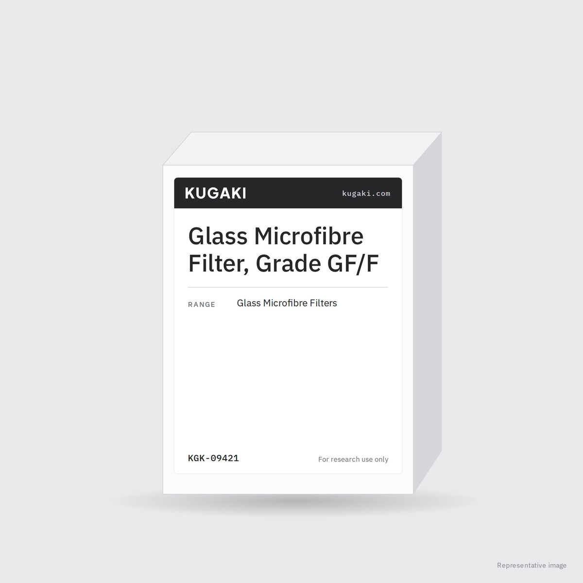 Glass Microfibre Filter, Grade GF/F – KUGAKI representative pack image