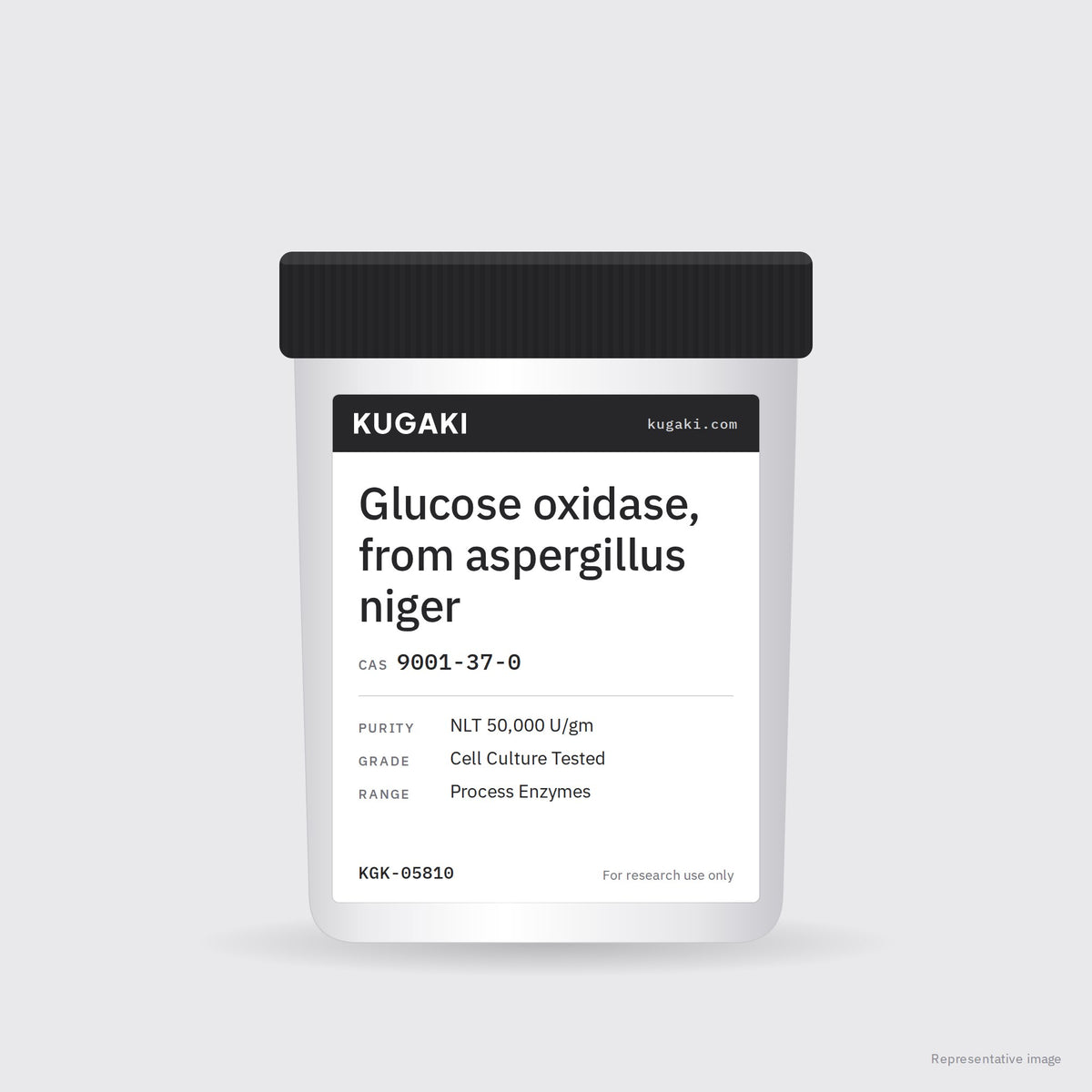 Glucose oxidase, from aspergillus niger (CAS 9001-37-0) – KUGAKI representative pack image