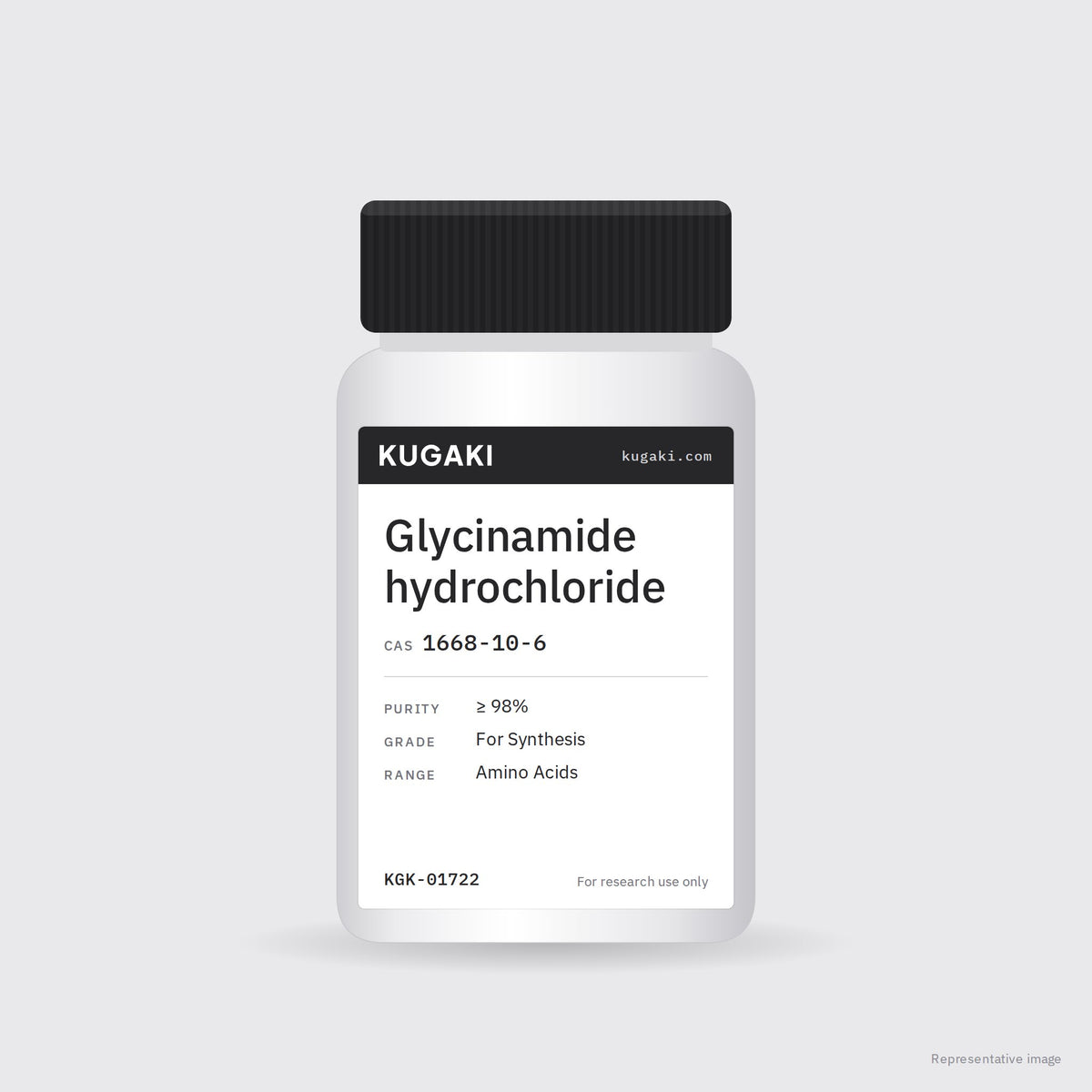 Glycinamide hydrochloride (CAS 1668-10-6) – KUGAKI representative pack image