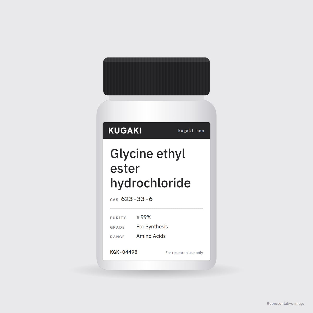 Glycine ethyl ester hydrochloride (CAS 623-33-6) – KUGAKI representative pack image