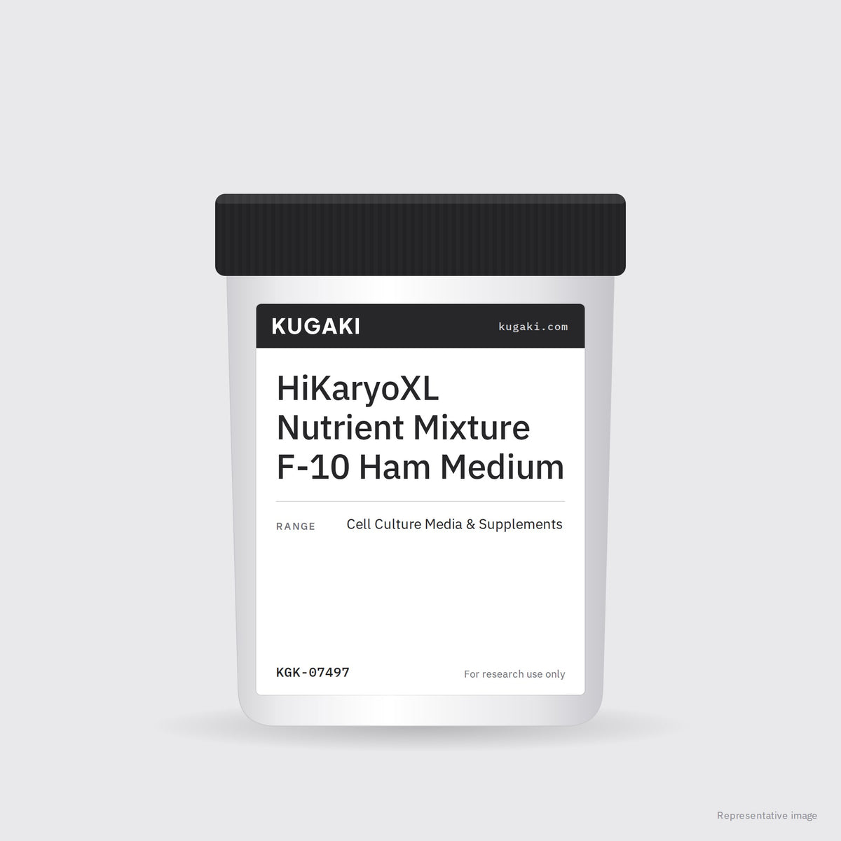 HiKaryoXL Nutrient Mixture F-10 Ham Medium – KUGAKI representative pack image