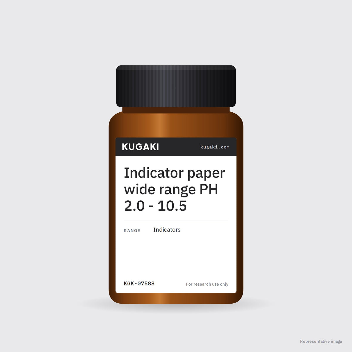 Indicator paper wide range PH 2.0 - 10.5 – KUGAKI representative pack image