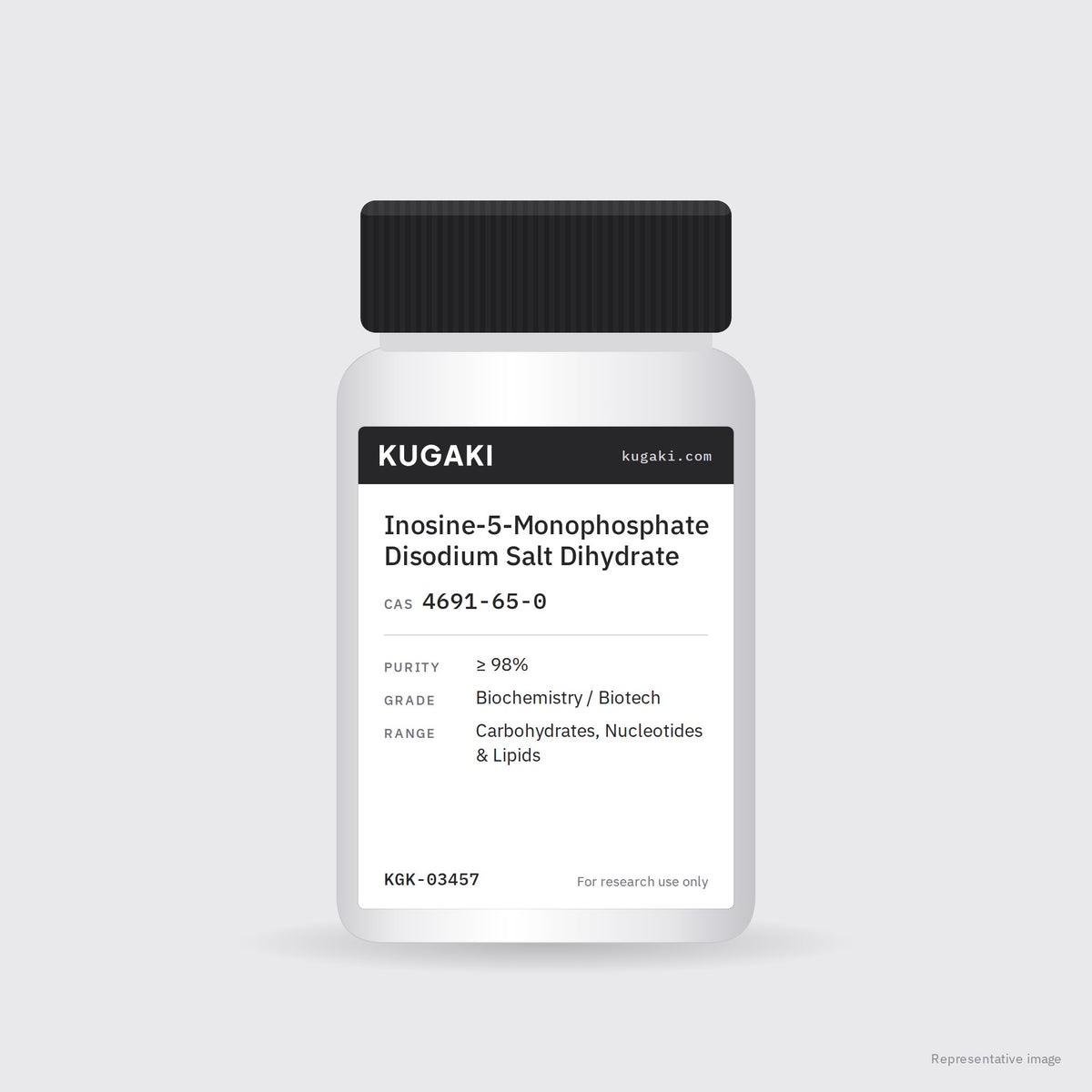 Inosine-5-Monophosphate Disodium Salt Dihydrate (CAS 4691-65-0) – KUGAKI representative pack image