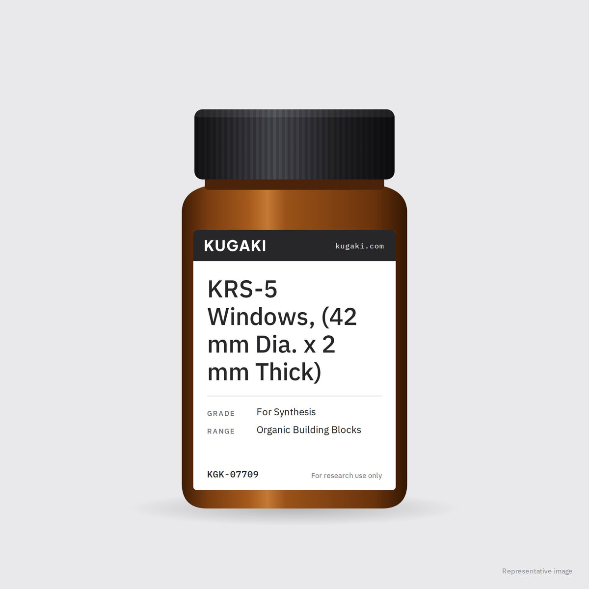 KRS-5 Windows, (42 mm Dia. x 2 mm Thick) – KUGAKI representative pack image