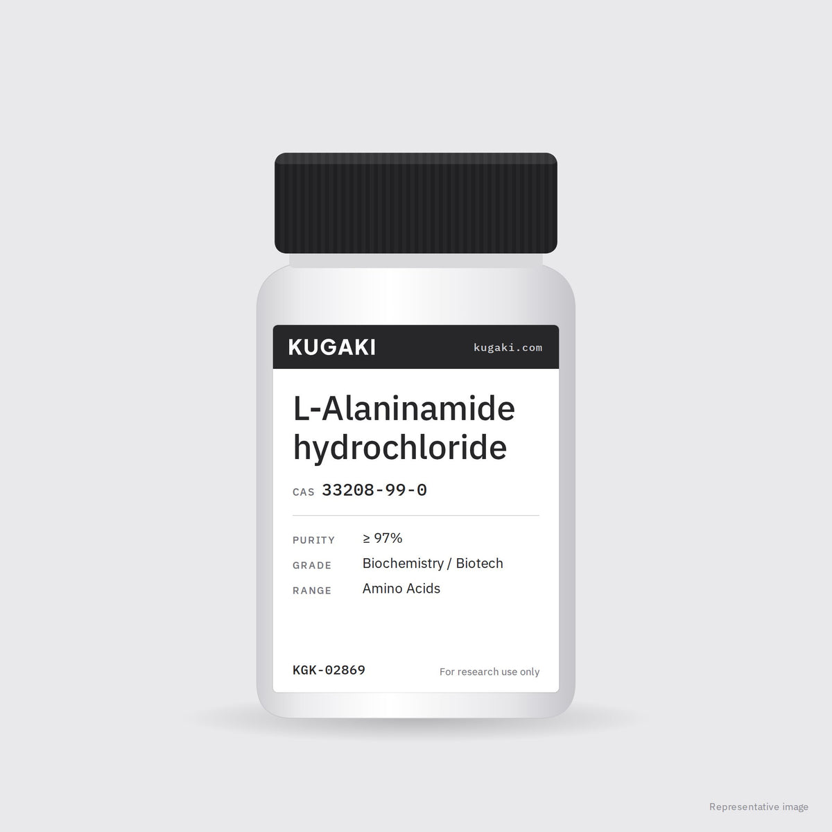 L-Alaninamide hydrochloride (CAS 33208-99-0) – KUGAKI representative pack image