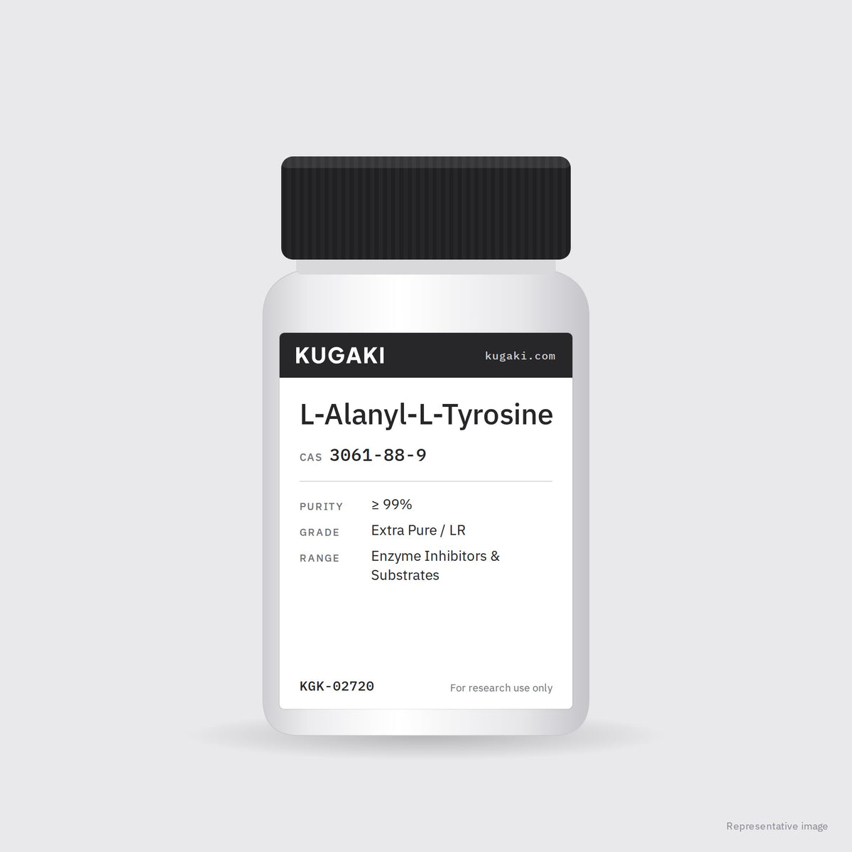L-Alanyl-L-Tyrosine (CAS 3061-88-9) – KUGAKI representative pack image