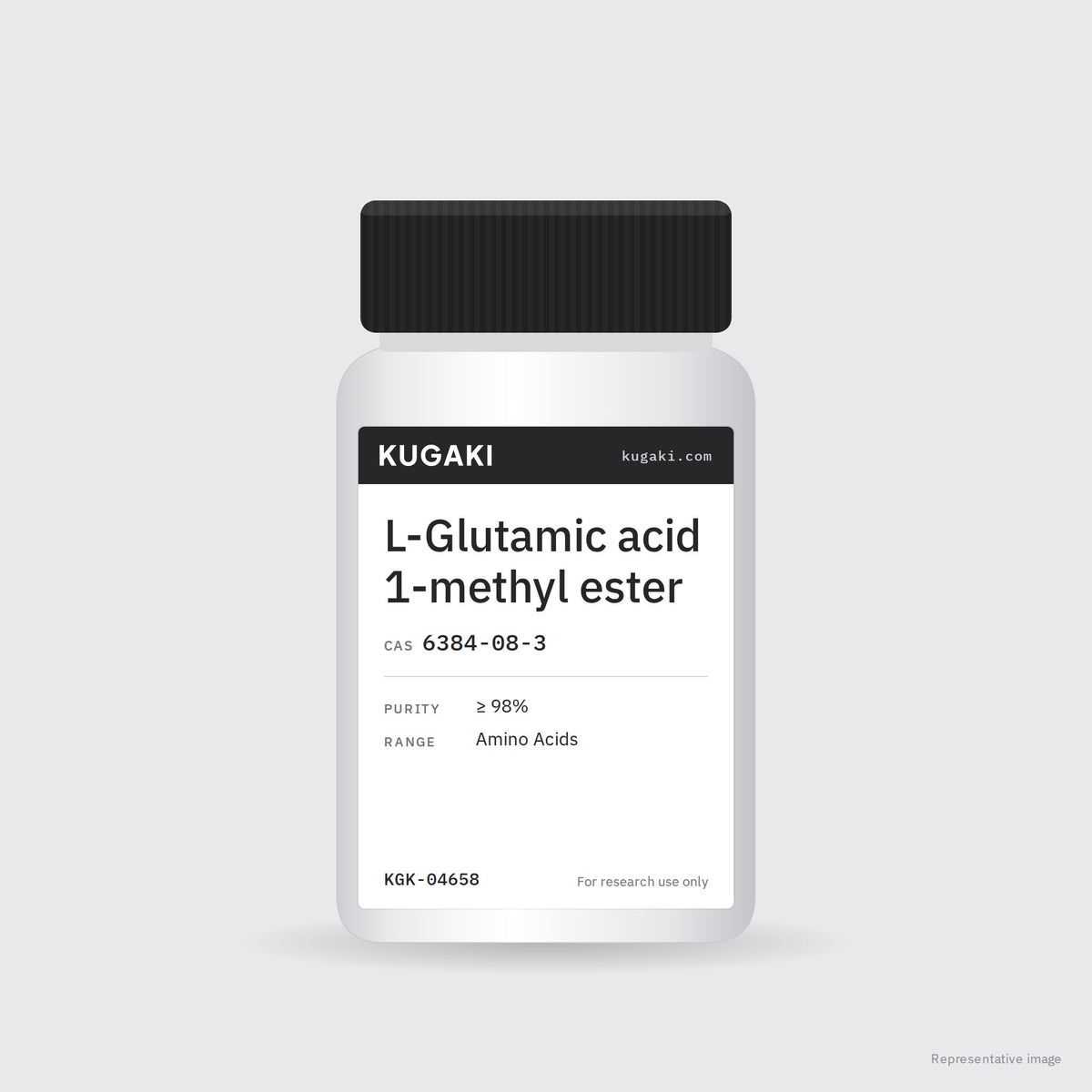 L-Glutamic acid 1-methyl ester (CAS 6384-08-3) – KUGAKI representative pack image
