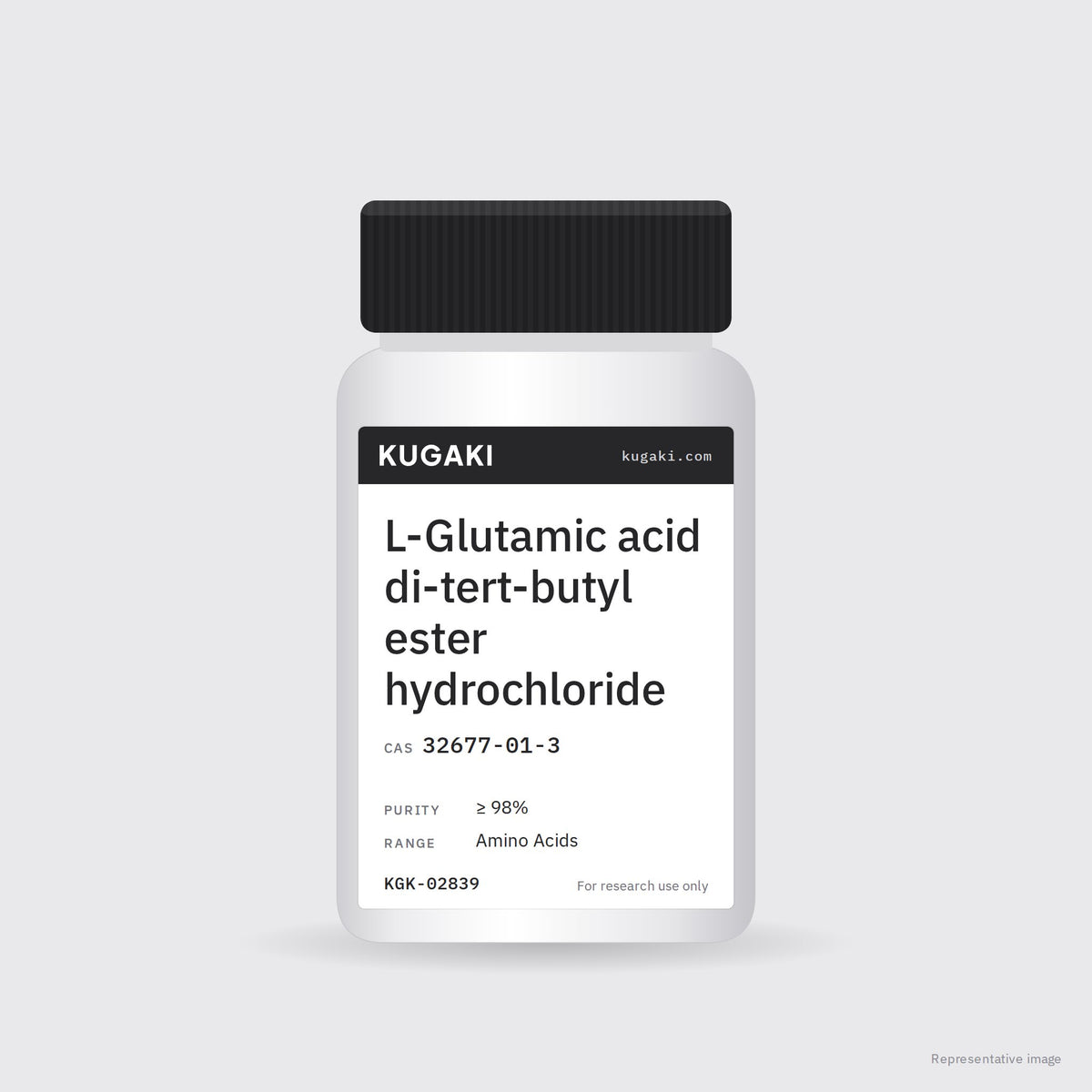 L-Glutamic acid di-tert-butyl ester hydrochloride (CAS 32677-01-3) – KUGAKI representative pack image