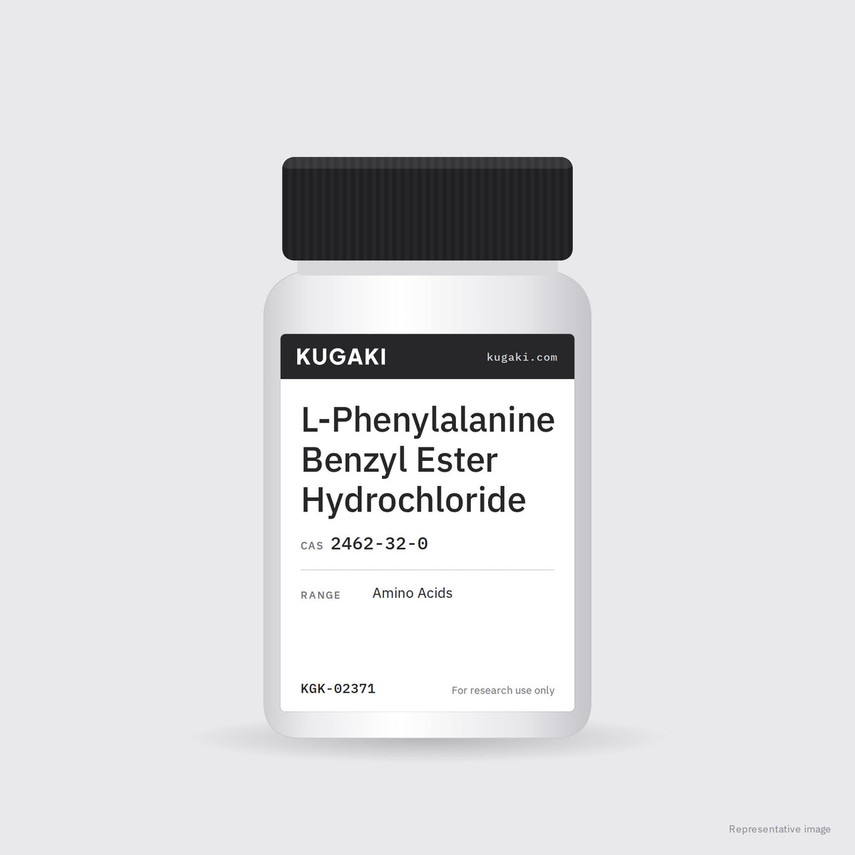 L-Phenylalanine Benzyl Ester Hydrochloride (CAS 2462-32-0) – KUGAKI representative pack image