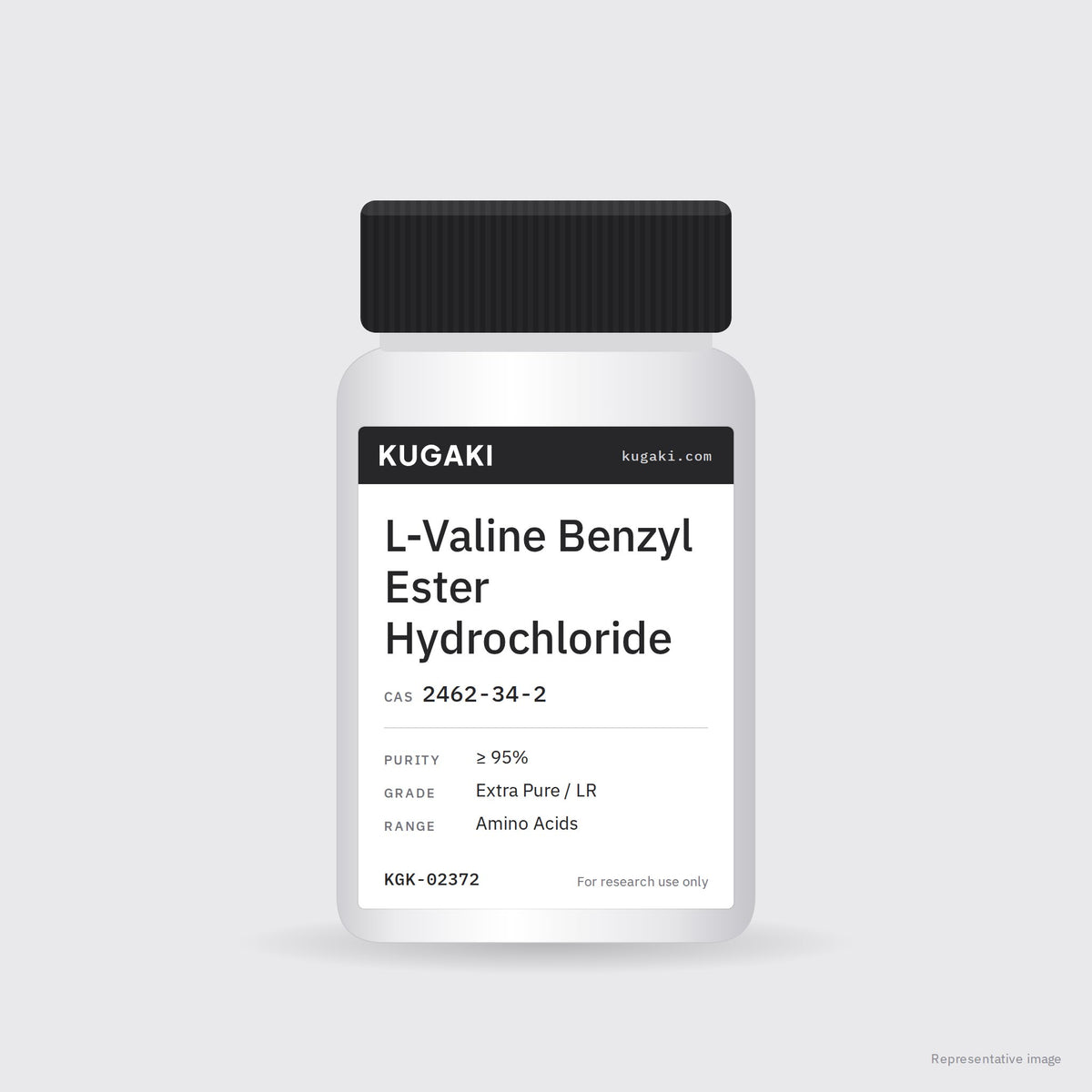L-Valine Benzyl Ester Hydrochloride (CAS 2462-34-2) – KUGAKI representative pack image