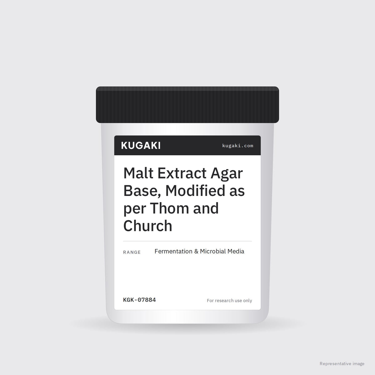 Malt Extract Agar Base, Modified as per Thom and Church – KUGAKI representative pack image