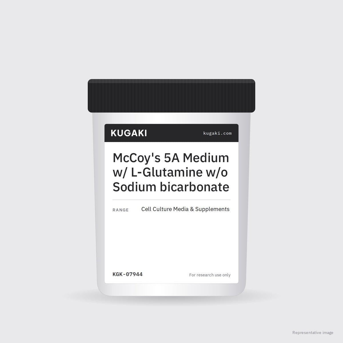 McCoy's 5A Medium w/ L-Glutamine w/o Sodium bicarbonate – KUGAKI representative pack image