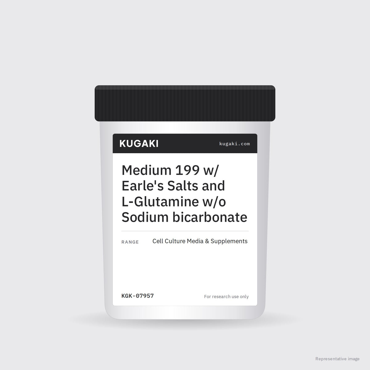 Medium 199 w/ Earle's Salts and L-Glutamine w/o Sodium bicarbonate – KUGAKI representative pack image