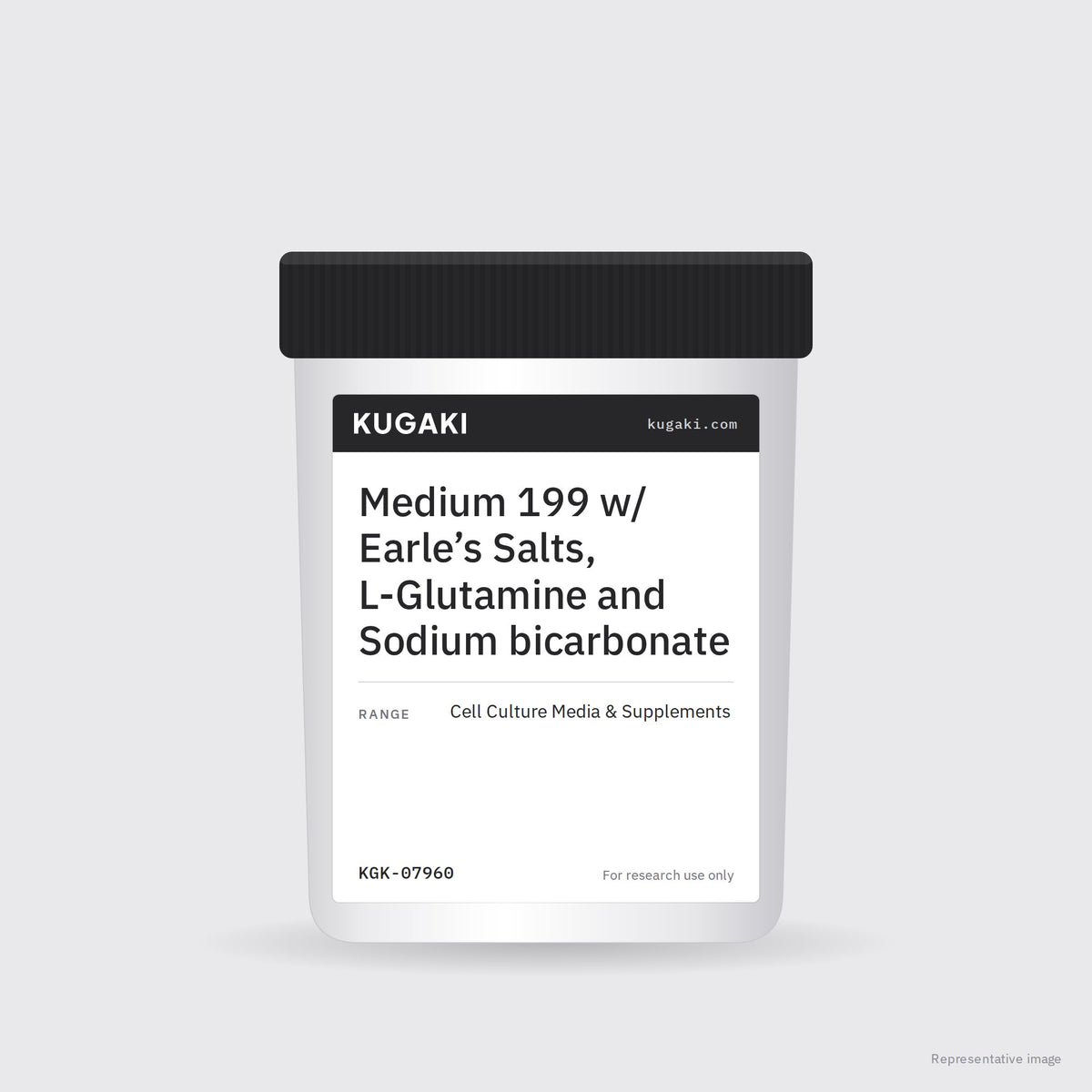 Medium 199 w/ Earle’s Salts, L-Glutamine and Sodium bicarbonate – KUGAKI representative pack image