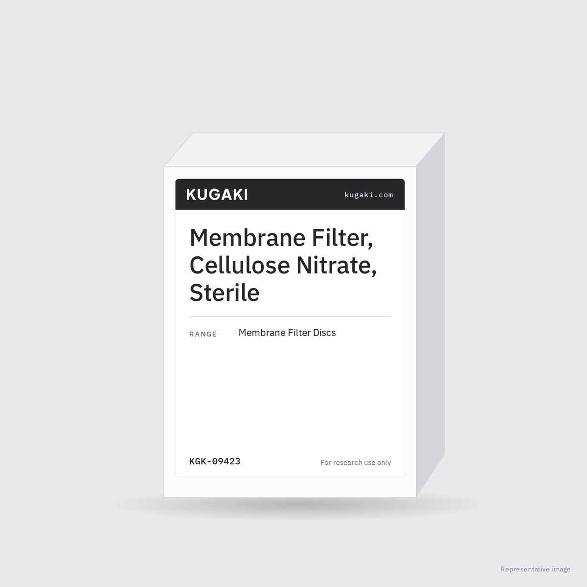 Membrane Filter, Cellulose Nitrate, Sterile – KUGAKI representative pack image